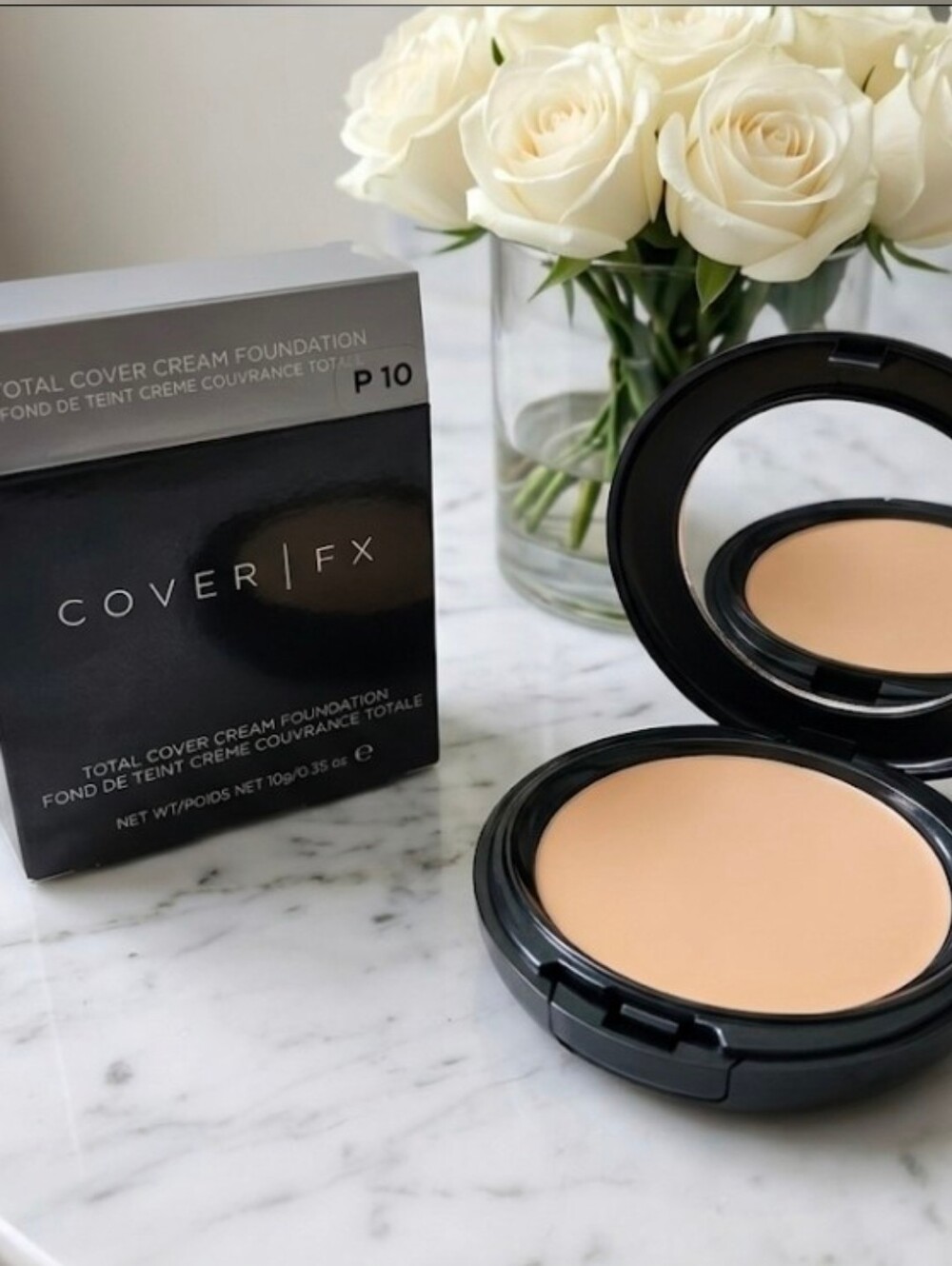 Cover FX Total Cover Cream Foundation In Shade P10 ☆ RARE☆